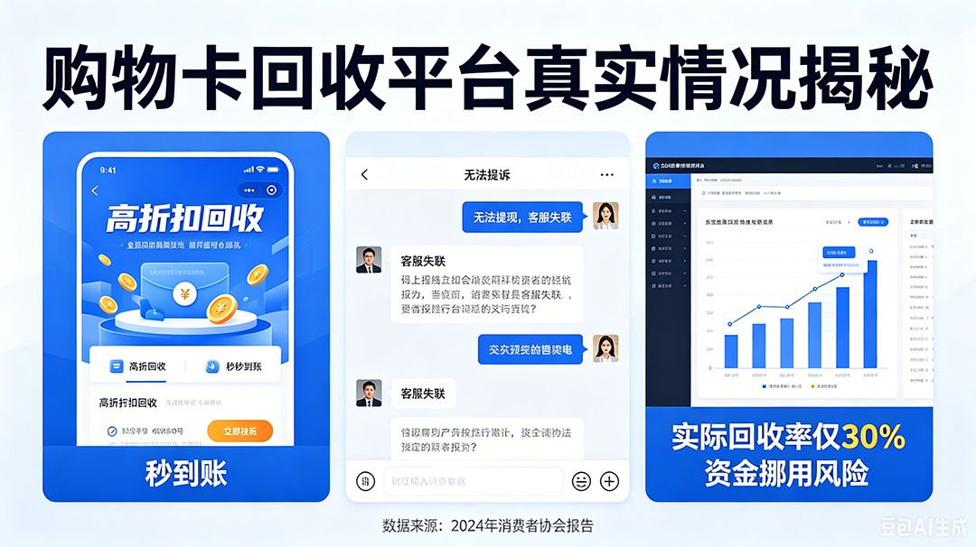 购物卡回收平台真实情况揭秘