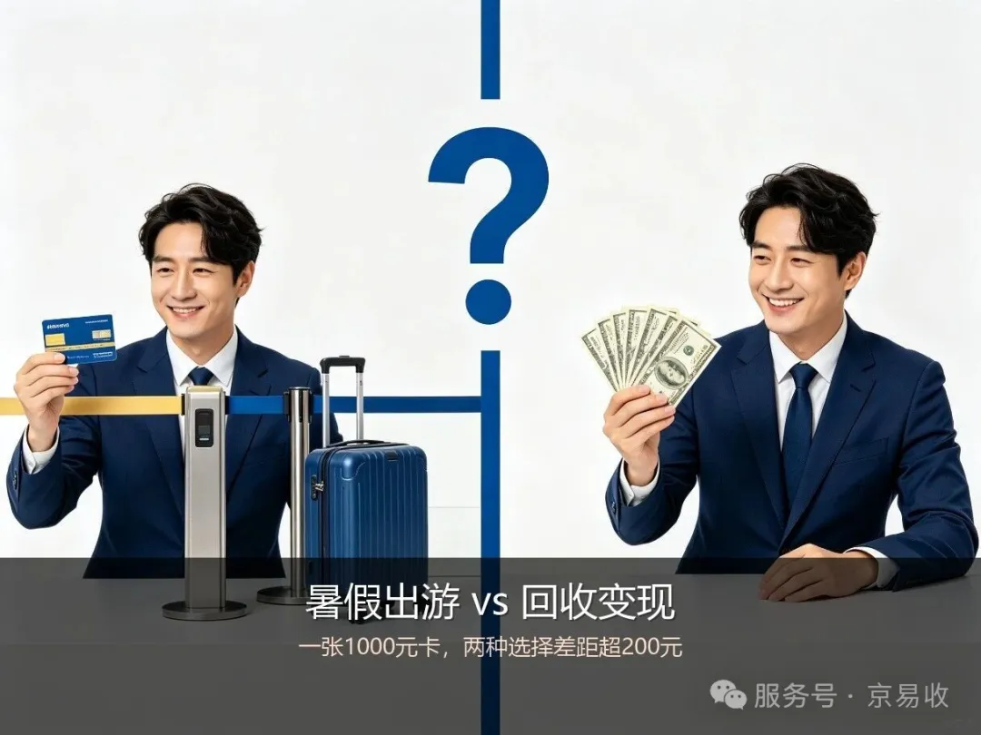 暑期旅游旺季，携程任我行卡回收价涨了！7月最新折扣出炉，要不要现在出手？