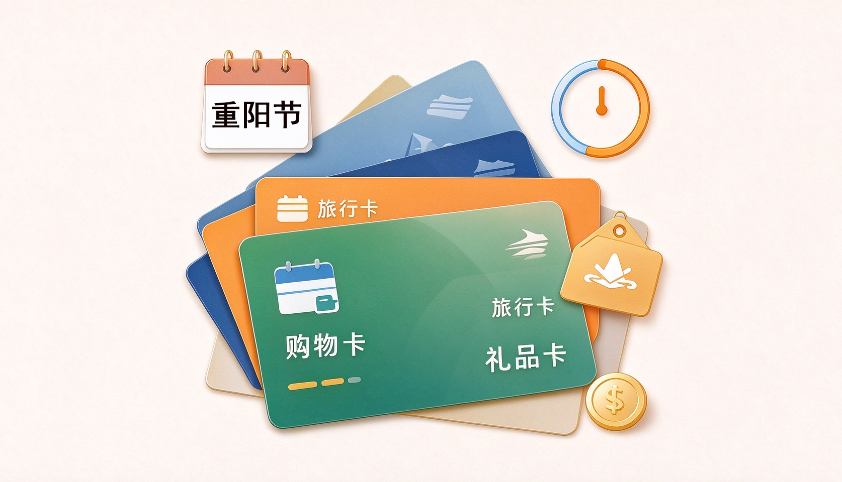 重阳收到礼品卡，聊聊卡券容易踩的那些坑